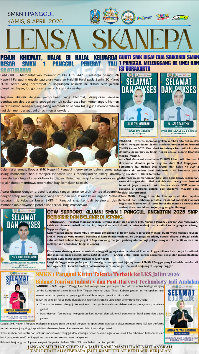 LENSA SKANEPA EDISI 9 APRIL 2026